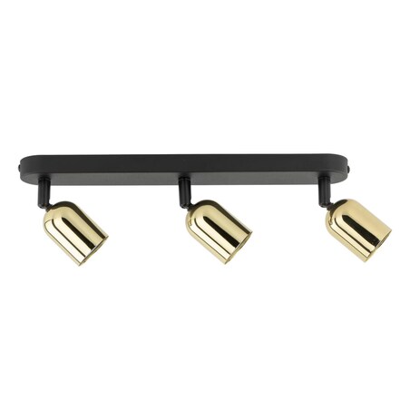 Reflektorki sufitowe potrójne Top 6032 TK Lighting tuby metalowe złote