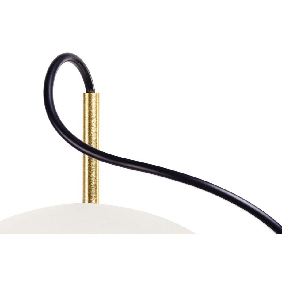 Lampa wisząca CAPRI 4 biała / złota