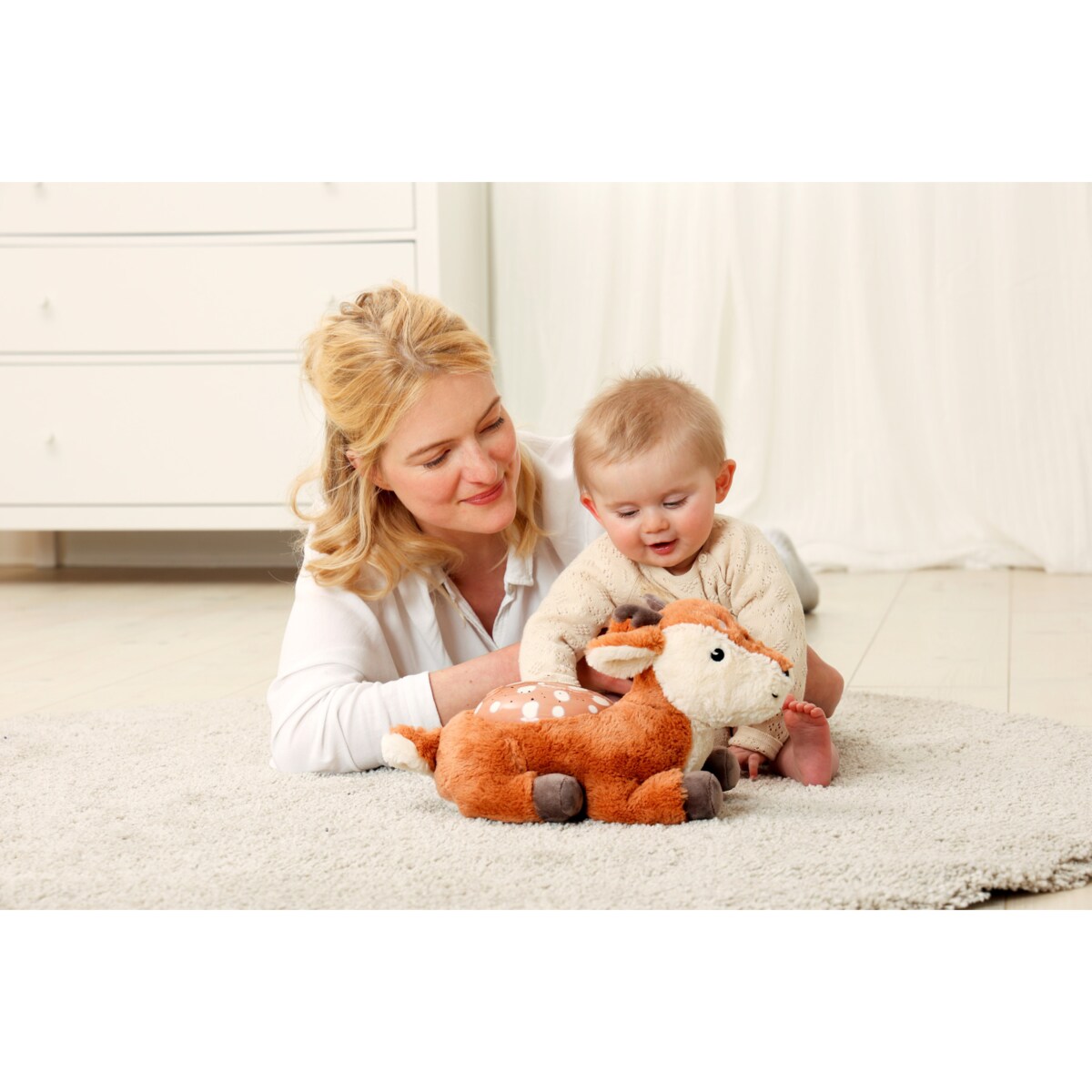 Pluszowy projektor dla dzieci - Sarenka - przyjaciel do snu - Cloud b® Twilight Buddies™