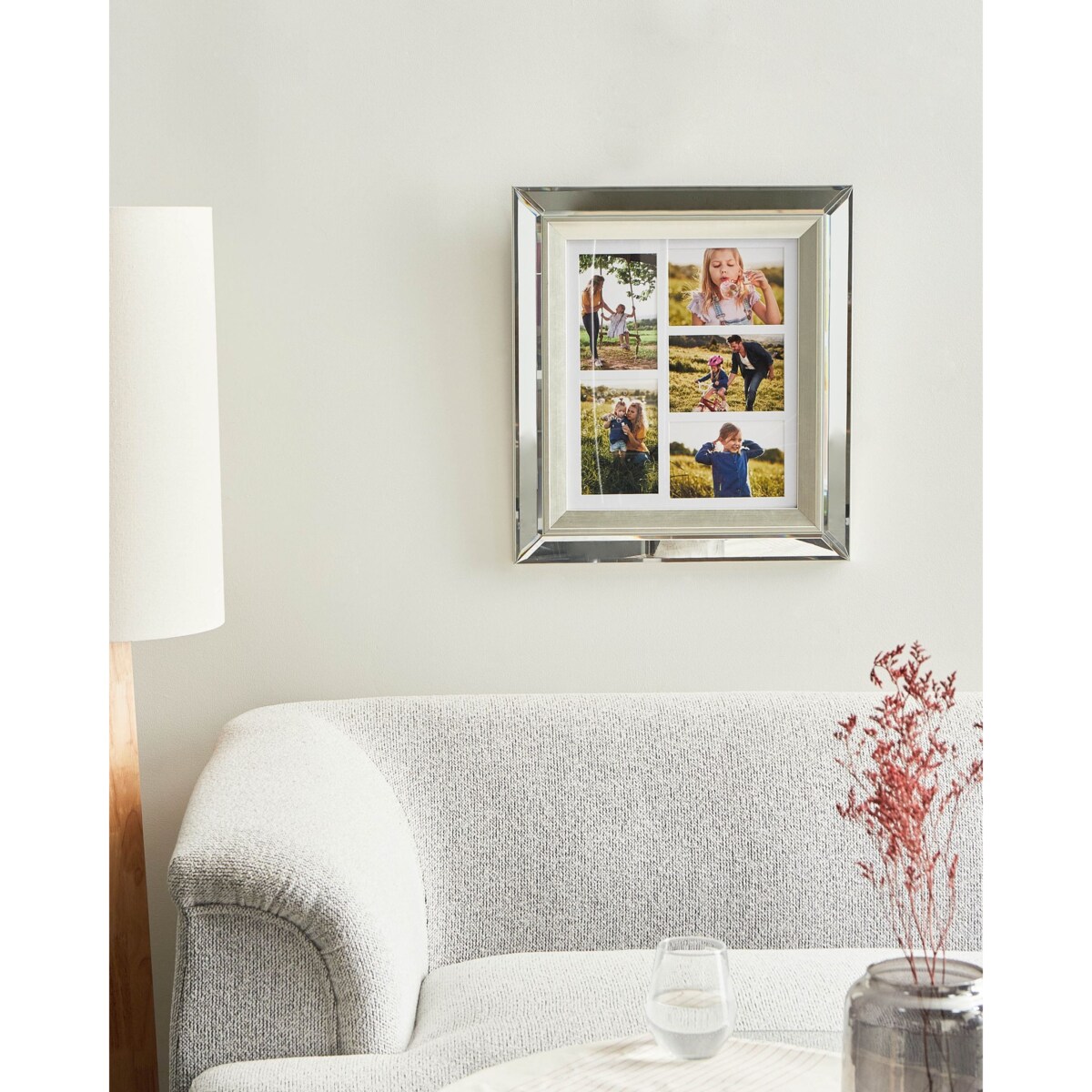 Ramka na 5 zdjęć MAKENI Srebrny