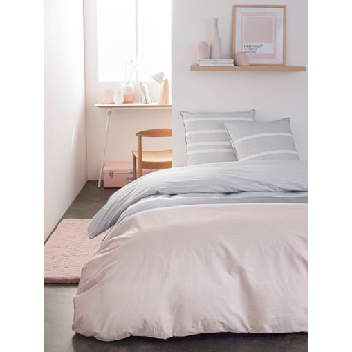 Pościel bawełniana SOFT PINK, dwustronna