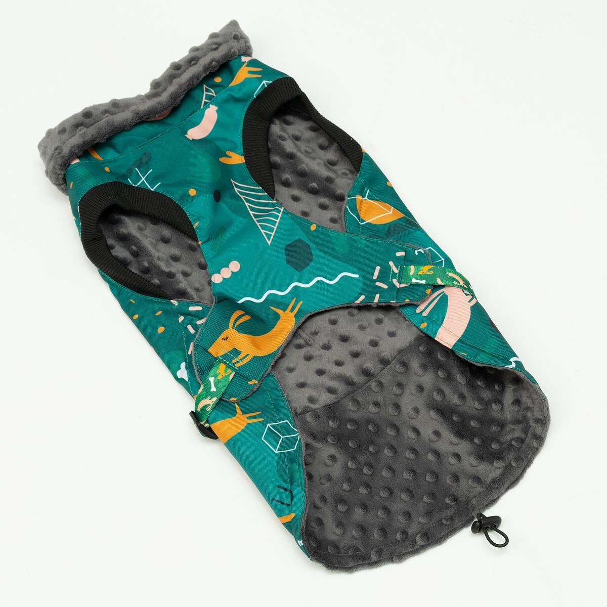 Kurtka dla psa "Psy na jawie" - Rozmiar: S