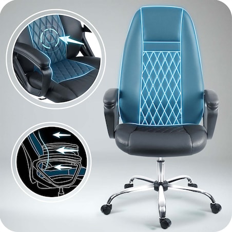 Fotel biurowy obrotowy ergonomiczny obrotowe Sofotel