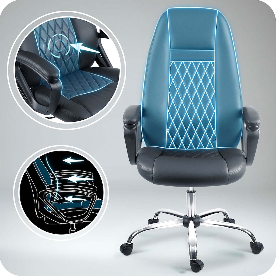 Fotel biurowy obrotowy ergonomiczny obrotowe Sofotel