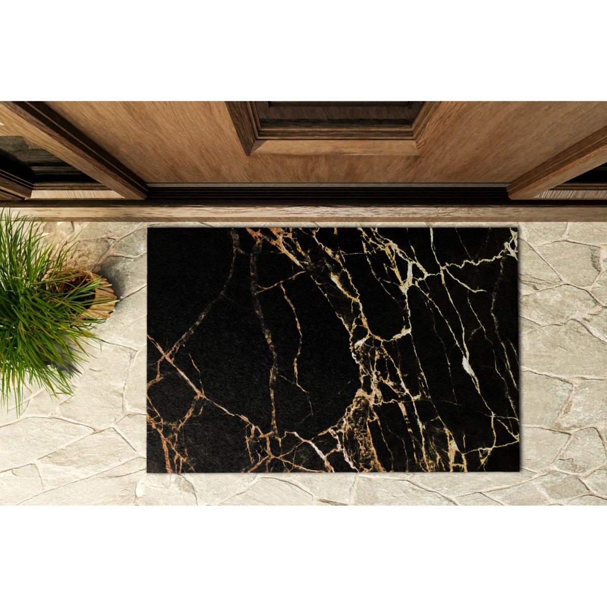 Wycieraczka zewnętrzna Marmurowy wzór 90x60cm