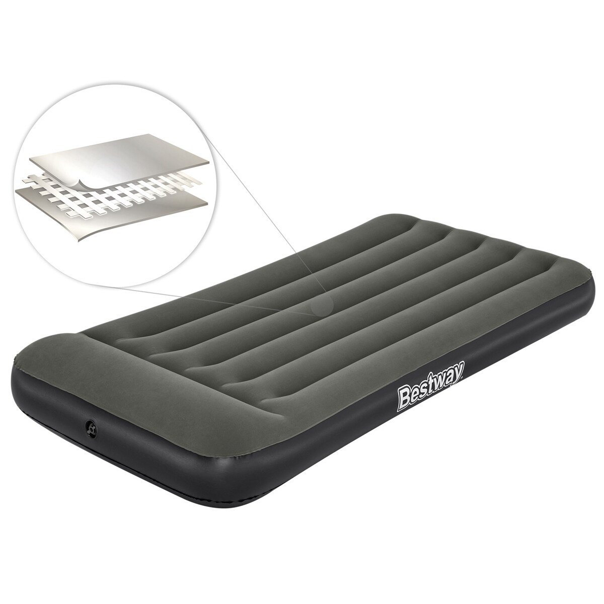 Materac dmuchany Bestway jednoosobowy 188x99x30 cm