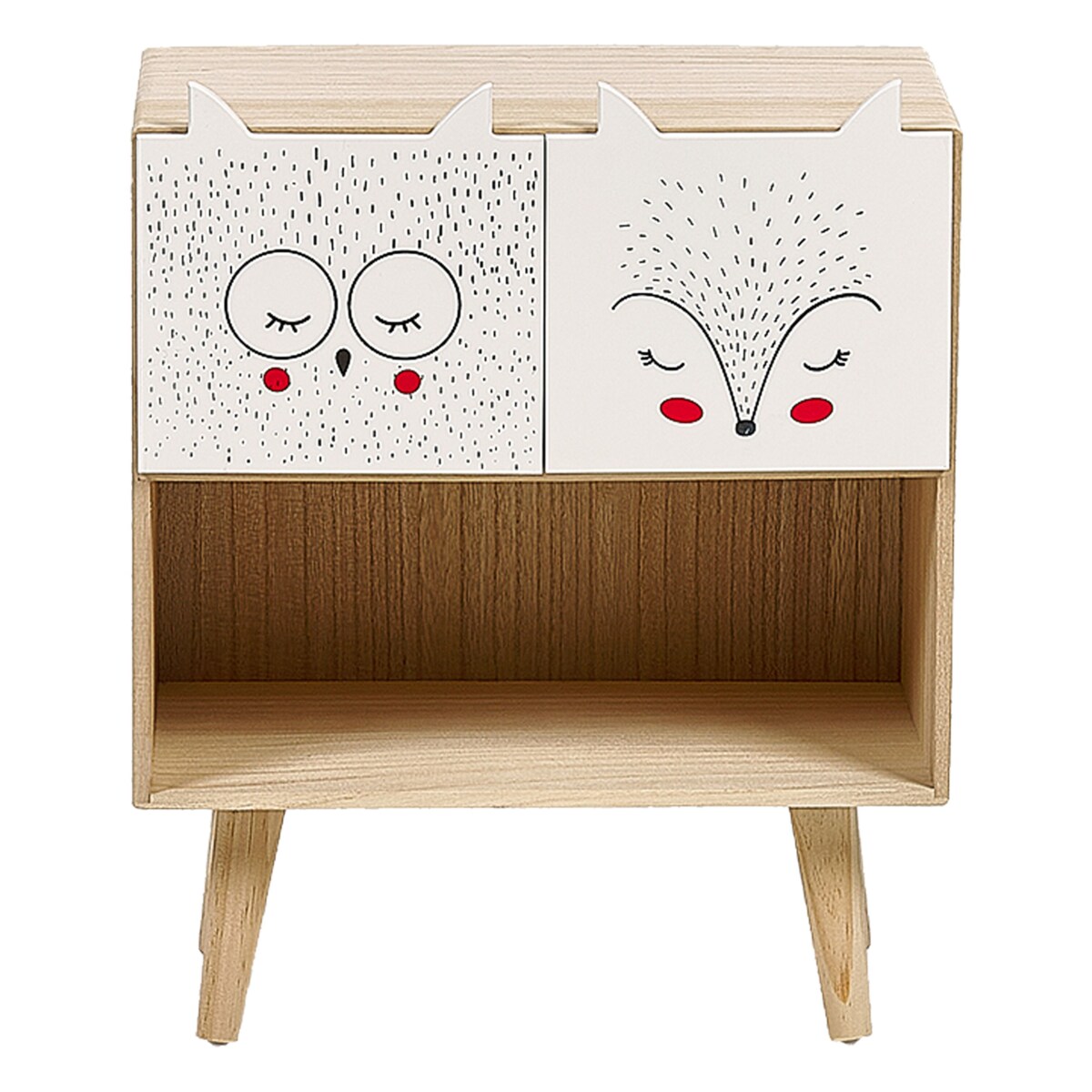 Szafka nocna jasne drewno TUPELO