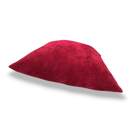 Czerwona poduszka dekoracyjna 45x45 Clara wiśniowa