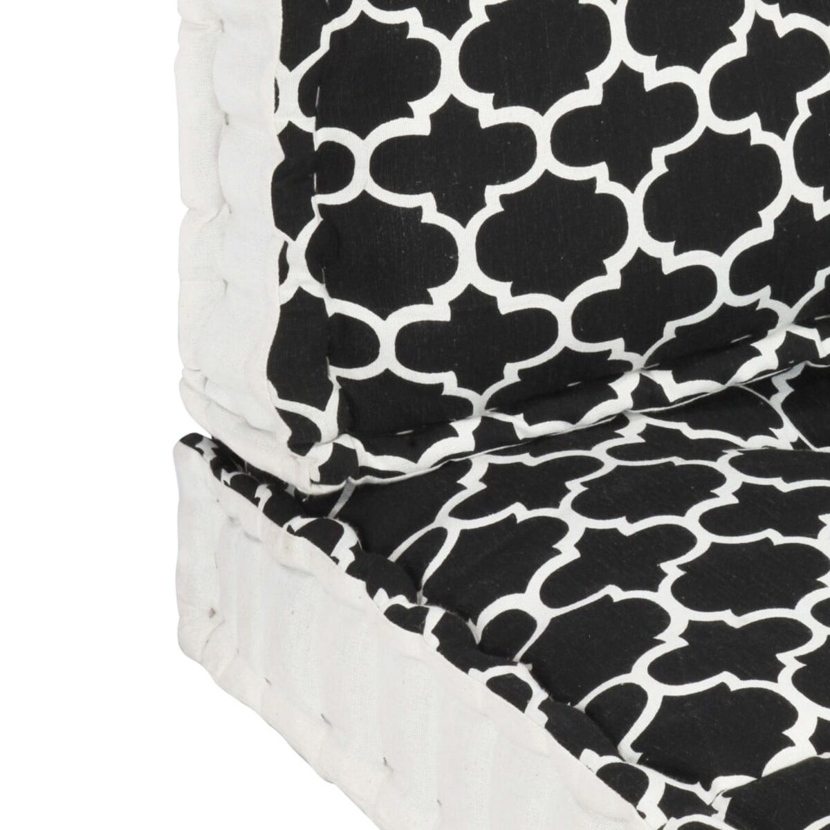 vidaXL Poduszki ogrodowe na kanapę z palet, 2 sztuki, z nadrukiem