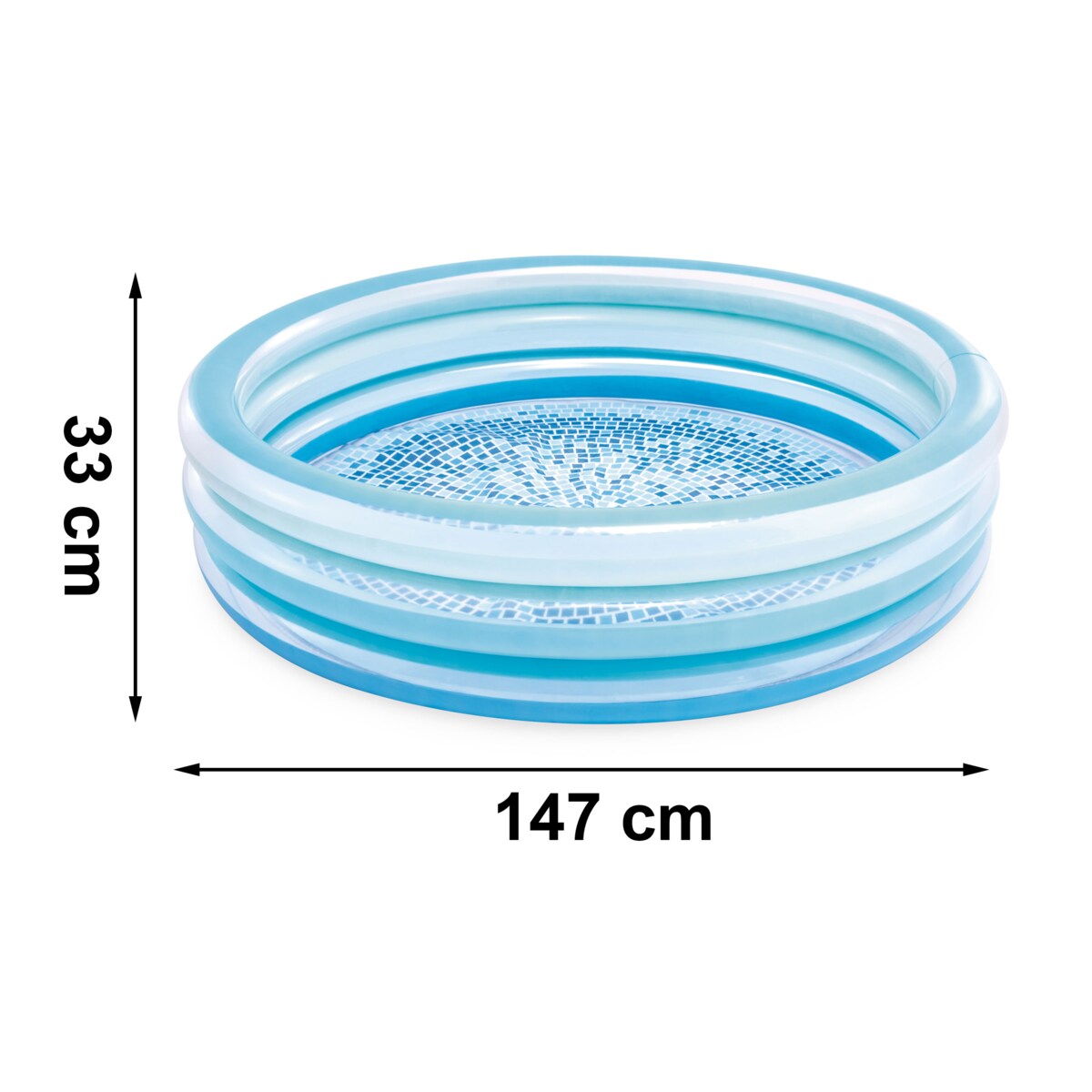 Brodzik basenik dmuchany basen dla dzieci mozaika Intex 58467