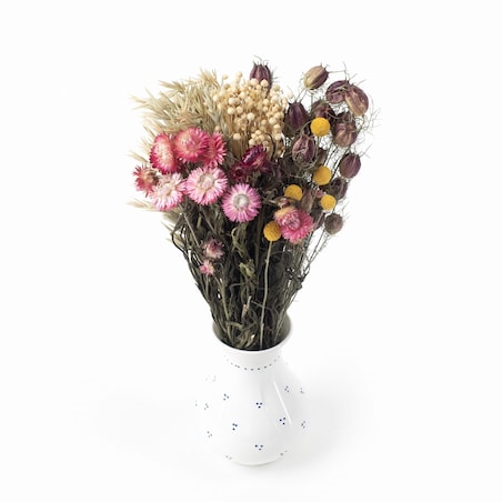 Zestaw suszonych kwiatów Siena - suszone kwiaty do wazonu