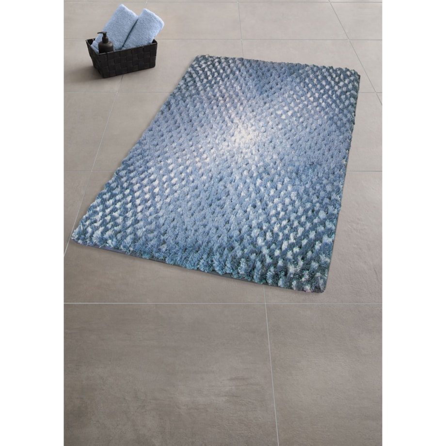 Kleine Wolke Cory Dywanik łazienkowy niebieski 70x120 cm