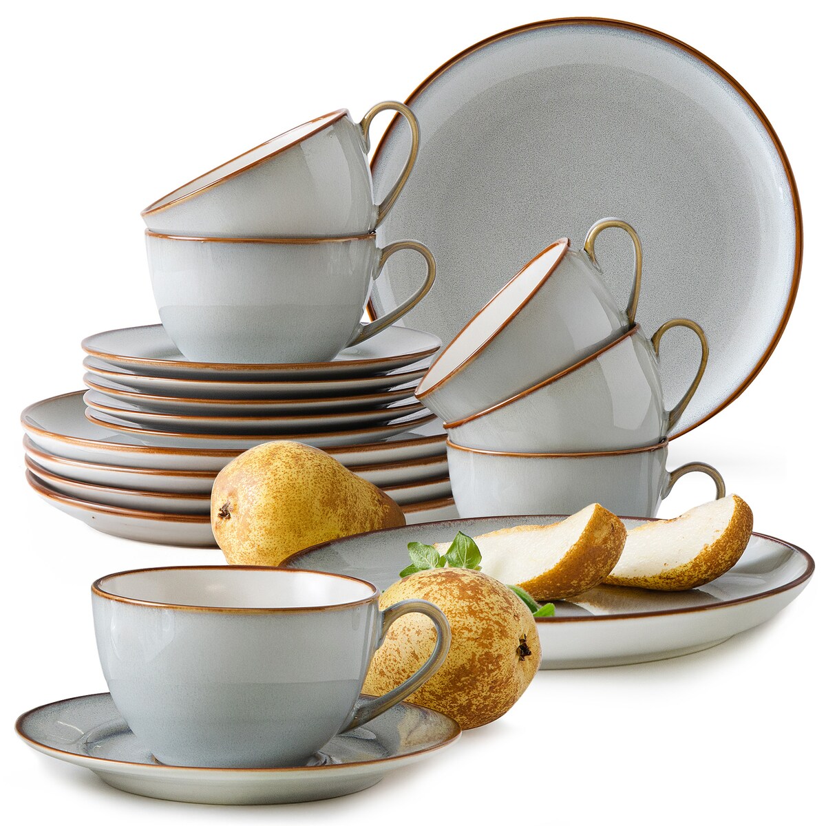 PORTOFINO Zestaw kawowy 6 os. (18 el.)