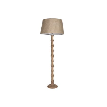 Lampa podłogowa 178x58 cm z drewna mango