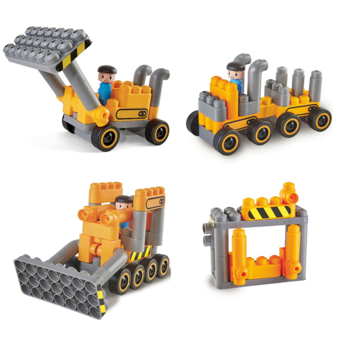 Miękkie Klocki Konstrukcyjne Plac Budowy 43 el. 2+ PolyM