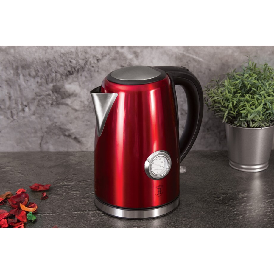 Czajnik elektryczny z termostatem 1.7 L Burgundy Edition BH-9068