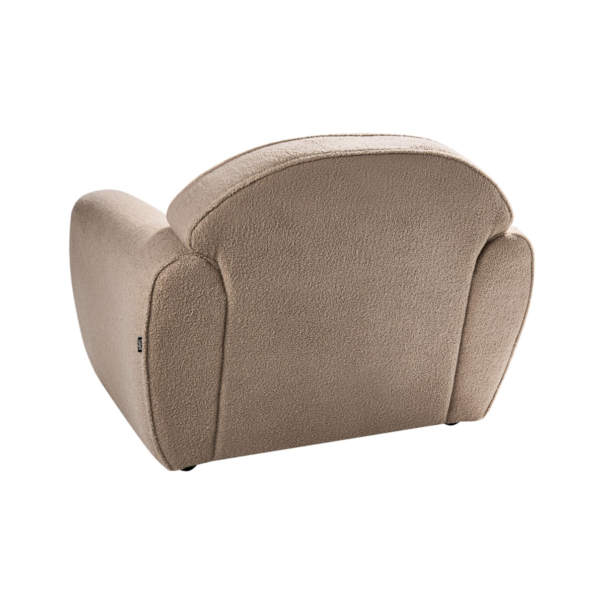 Fotel ELLEDE Boucle Jasnobrązowy