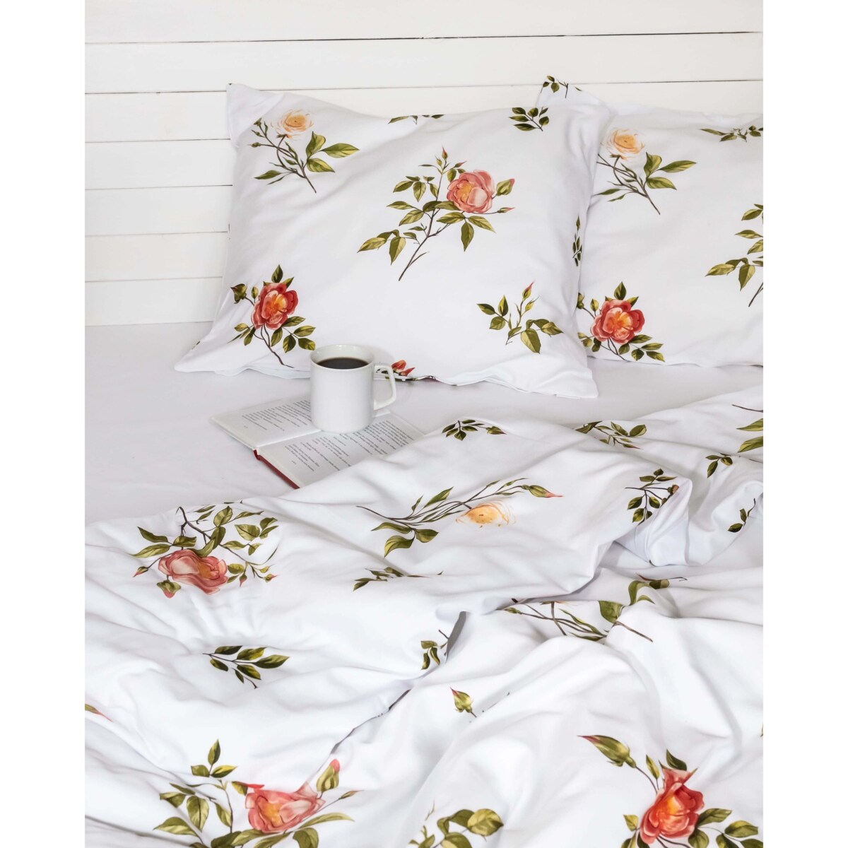 Pościel Dzika róża 160/200 + 2 x 50/60 cm