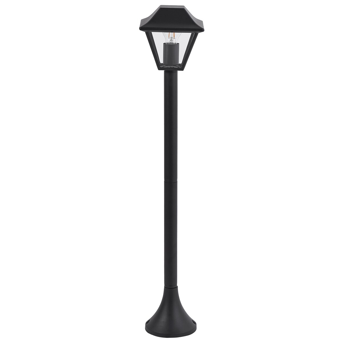 Lampa ogrodowa słupek GOSABA Czarny