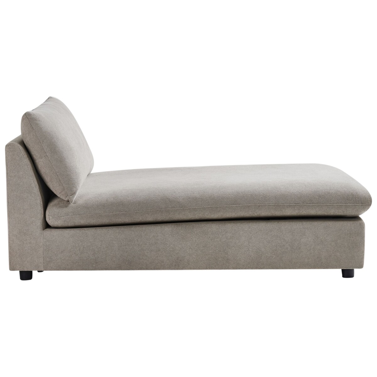 Szezlong beżowoszary VIZILLE