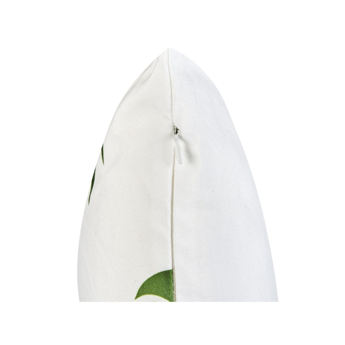 Zestaw 3 poduszek ogrodowych SEASIDE Wzór roślinny Zielony