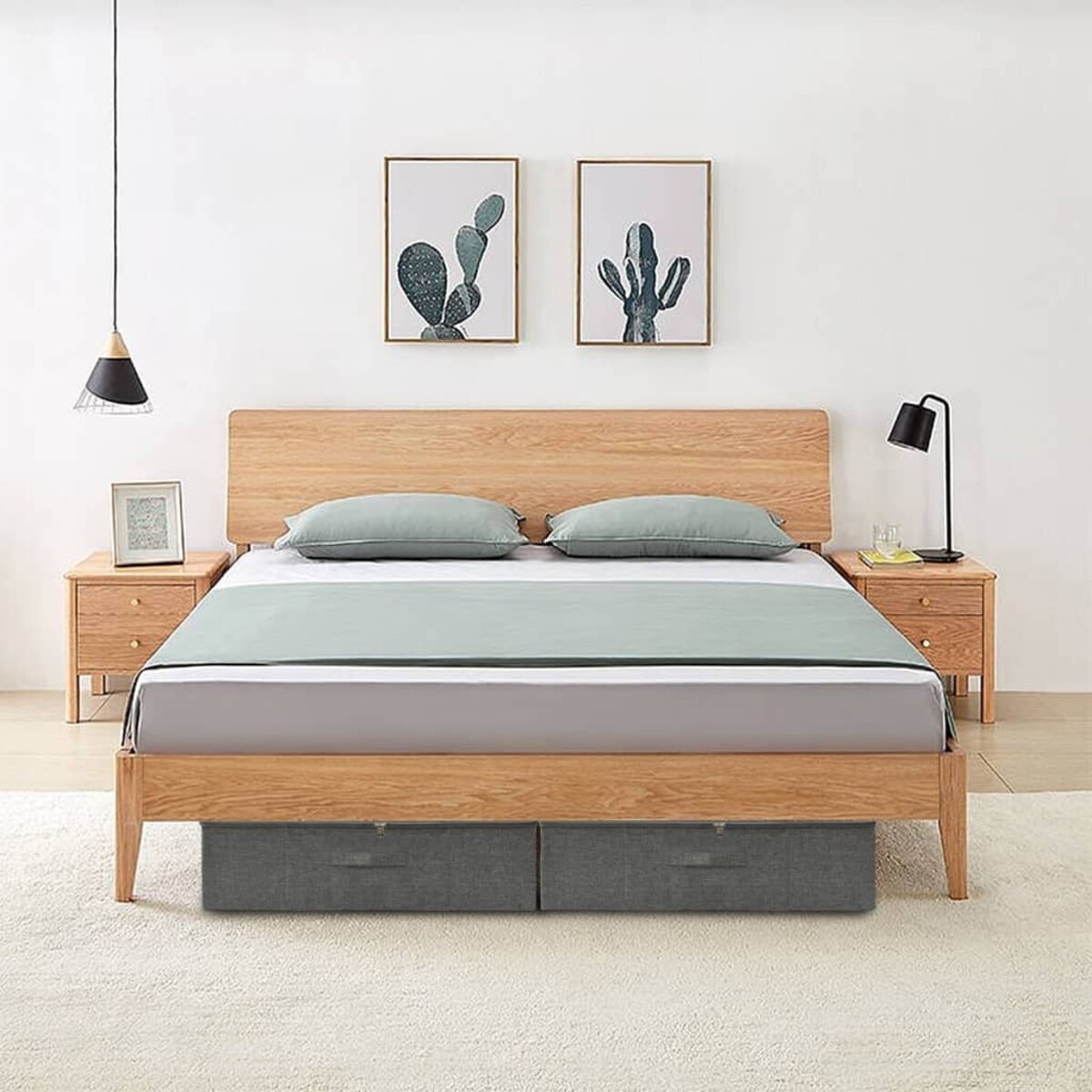 vidaXL Pojemnik do przechowywania, tkanina, 70x40x18 cm, antracytowy