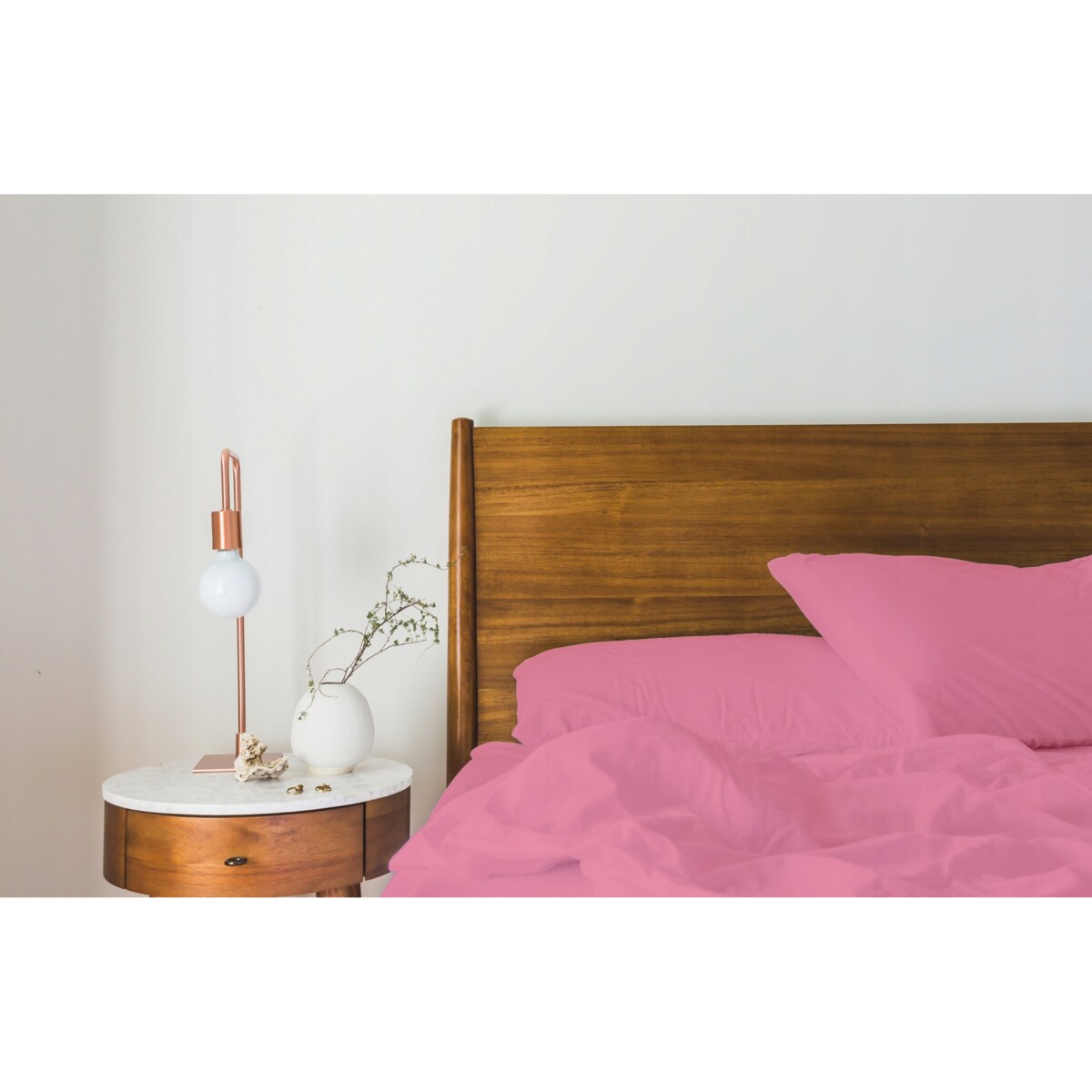 Kołdra Całoroczna 140X200 Cm Antyalergiczna Wełniana Owata Pikowana Różowa