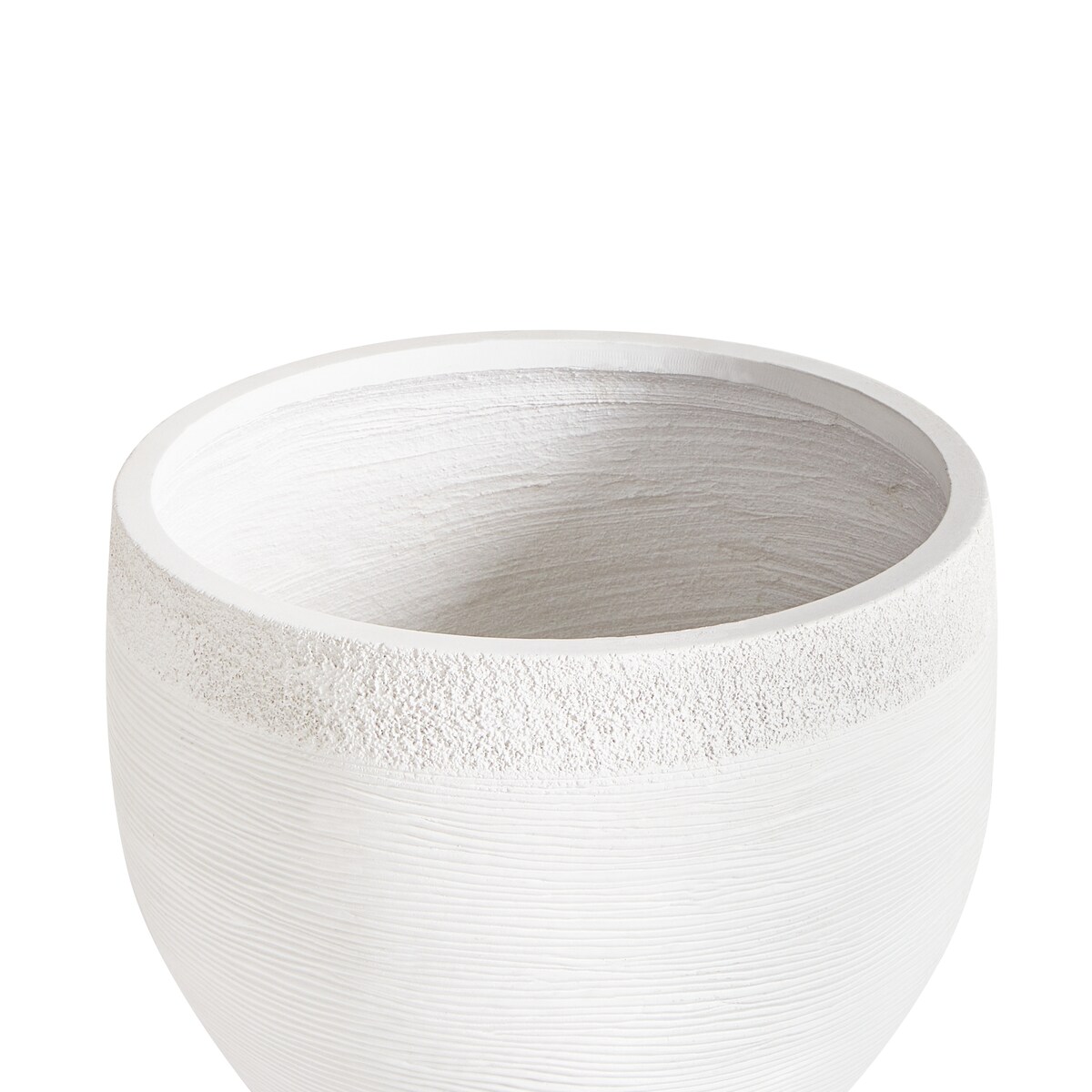 Donica ZAKROS 38 cm Biały