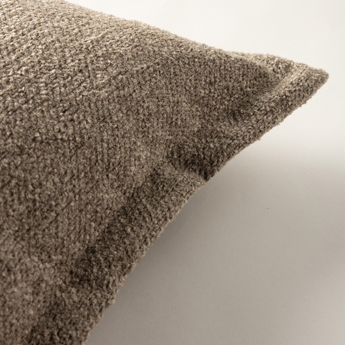 Poszewka Mona na poduszkę 45x45 ciemnobeżowy melanż