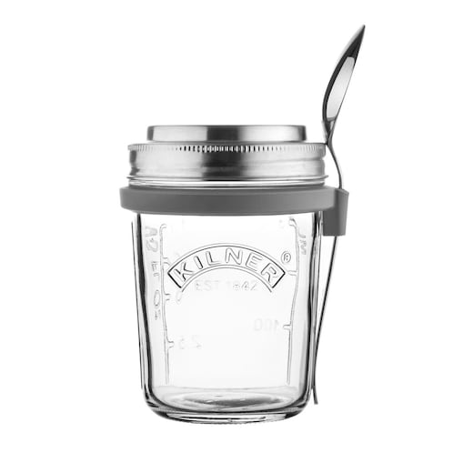 Słoik śniadaniowy z łyżką, 350 ml, Kilner