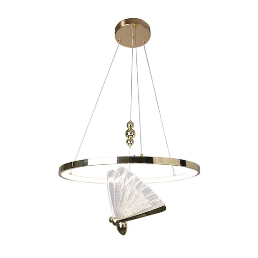 Lampa wisząca Light Prestige Marissa złoty LED CCT 3000K/4000K/6000K (regulowana) 1 szt.