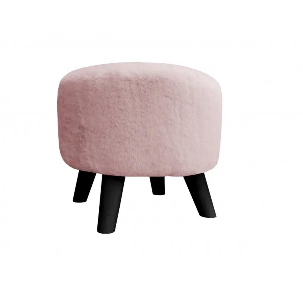 Pufa POLA BUNNY 09 różowa/czarna