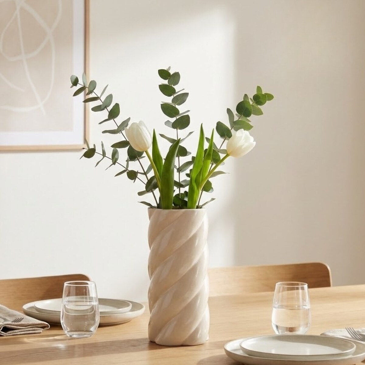 Wazon ceramiczny, Ø 12,5 x 25 cm