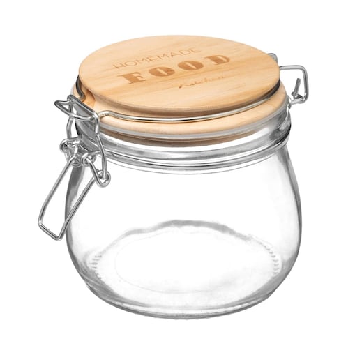 Słoik z pokrywką, szklany, 500 ml