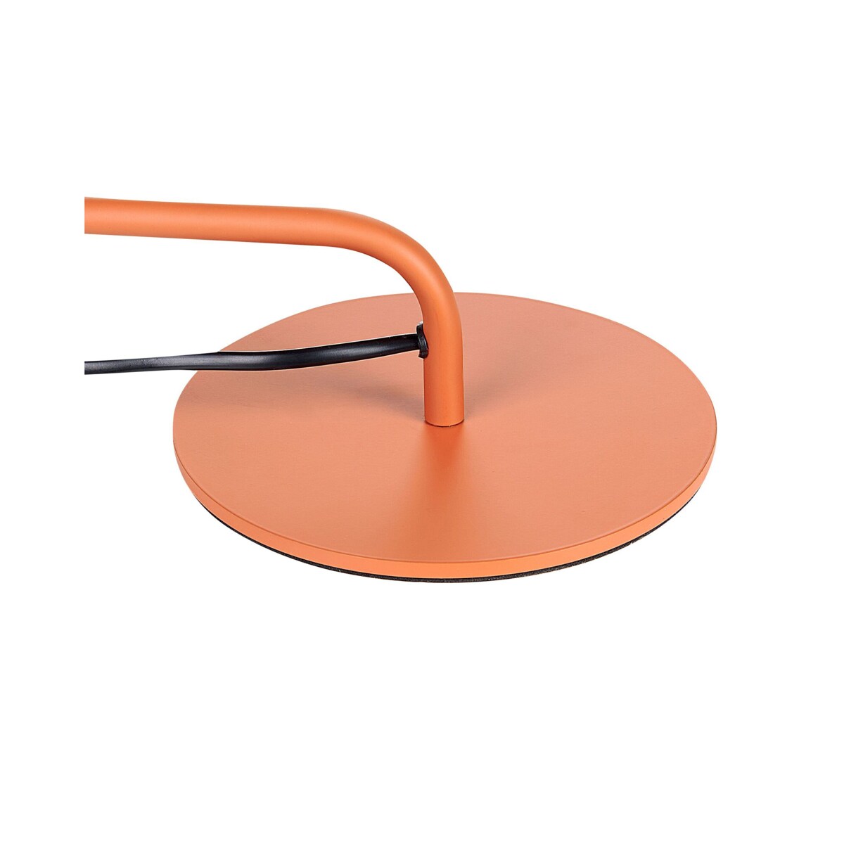 Lampa podłogowa regulowana metalowa pomarańczowa RIMAVA