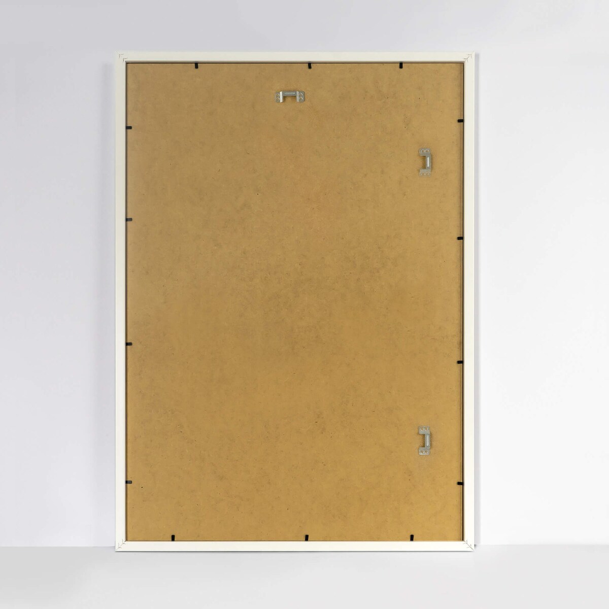 Ramka na zdjęcia 50x70 cm biała wisząca poziom pion rama MDF z plexi klasyczna ramka