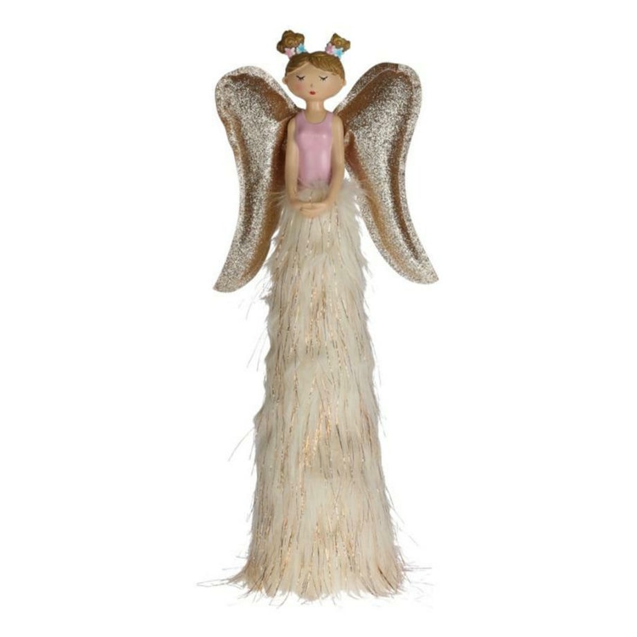 Dekoracyjna FIGURKA ANIOŁKA świecąca LED 54cm