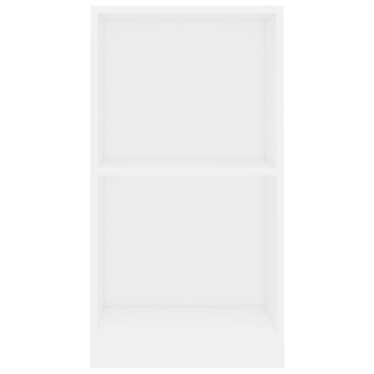 vidaXL Regał, biały, 40x24x75 cm, materiał drewnopochodny