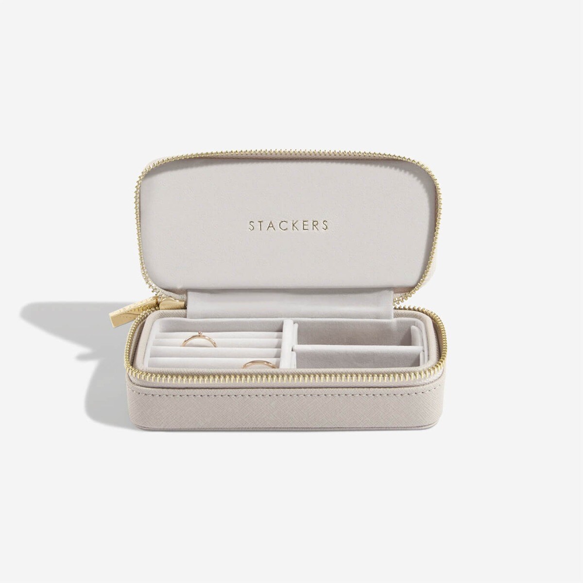 Pudełko podróżne na biżuterię Travel Medium Stackers taupe