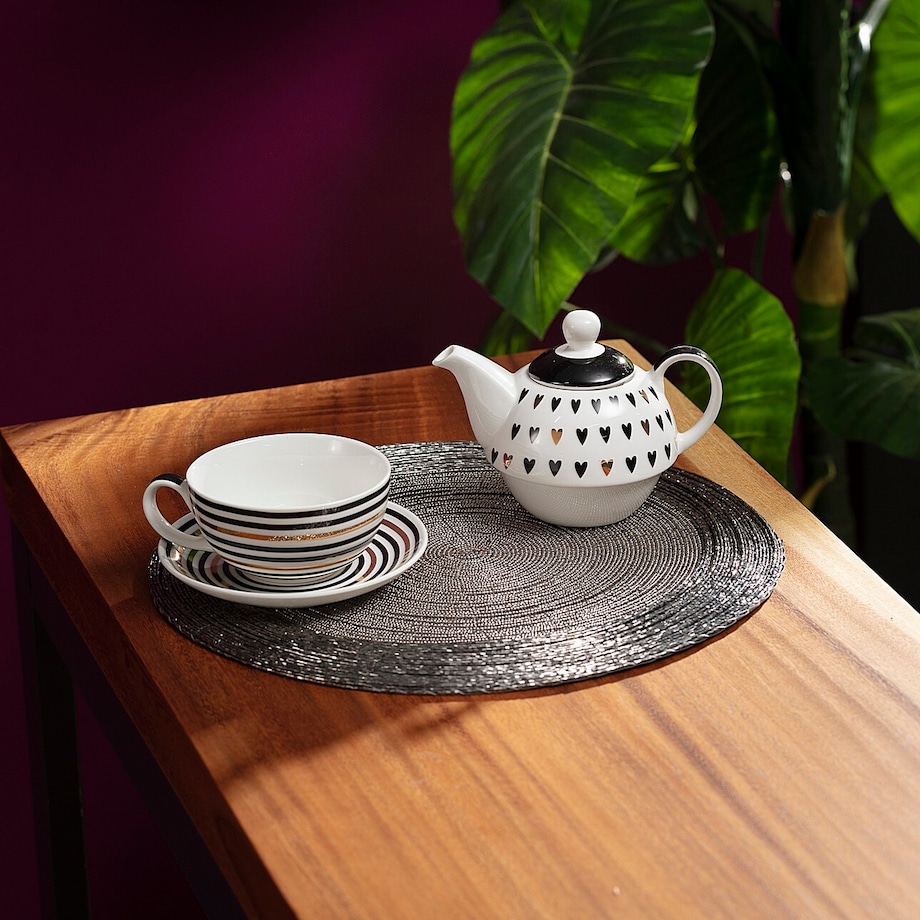 Podkładka dekoracyjna Grey, 35 cm