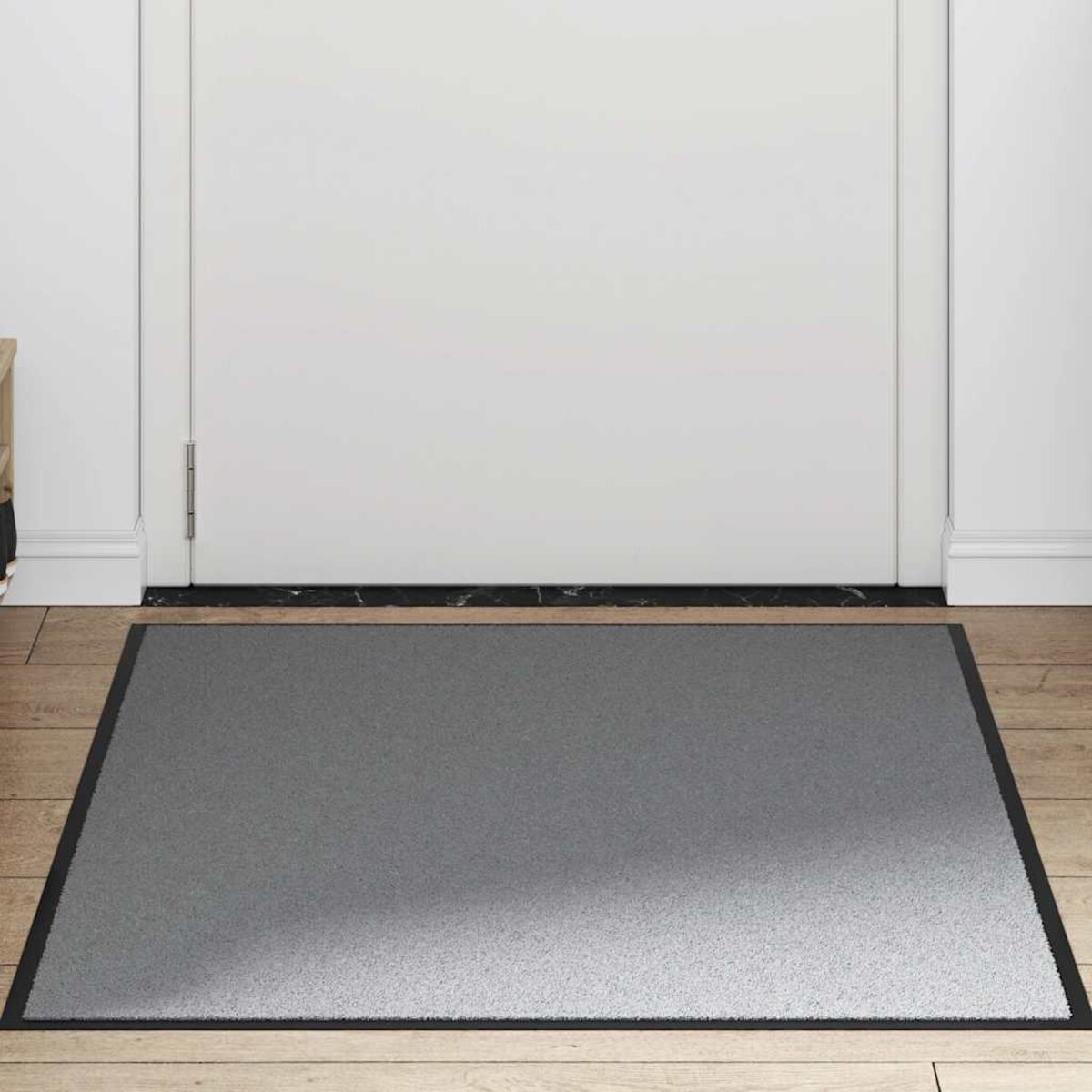 vidaXL Wycieraczka, szara, 80 x 120 cm