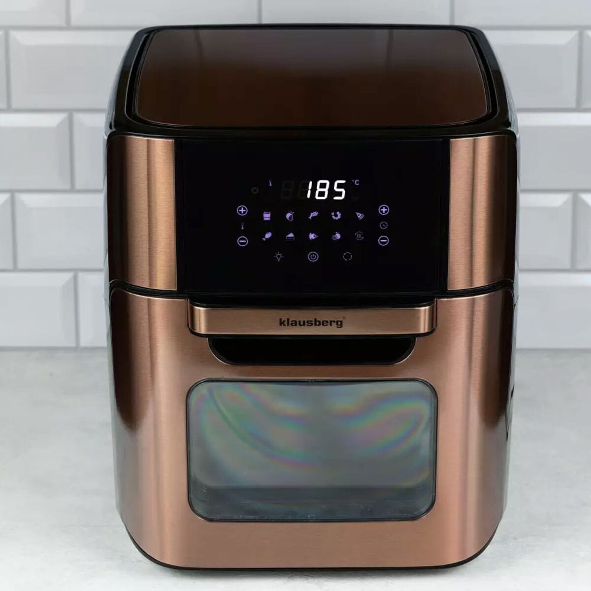 Frytownica beztłuszczowa Rose Gold 12L 1800W frytkownica KLAUSBERG Air Fryer
