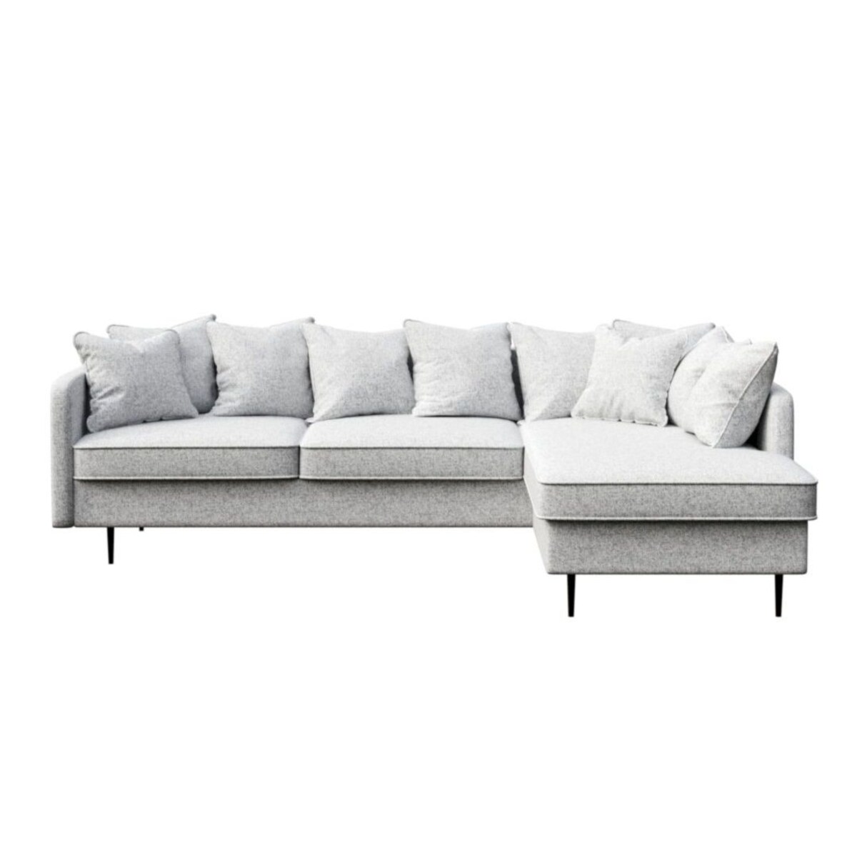 Esme Sofa narożna - jasnoszara