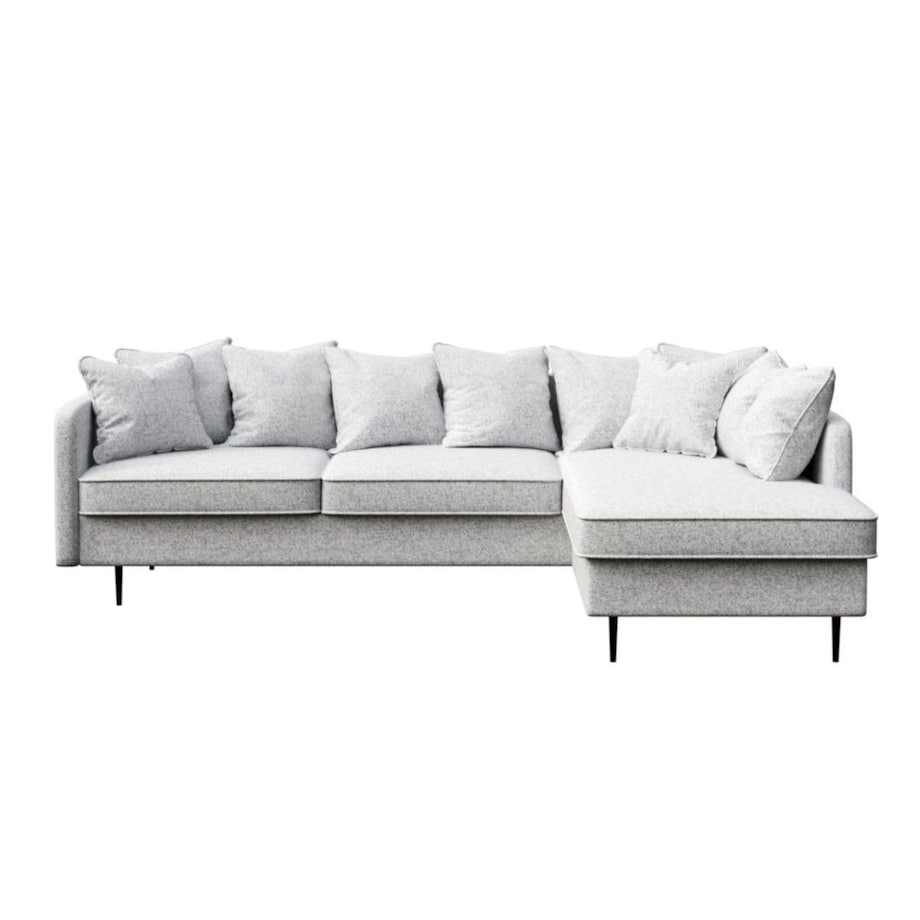 Esme Sofa narożna - jasnoszara