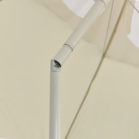 vidaXL Parasol plażowy, piaskowy żółty, 300 cm