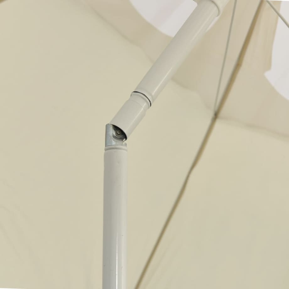 vidaXL Parasol plażowy, piaskowy żółty, 300 cm