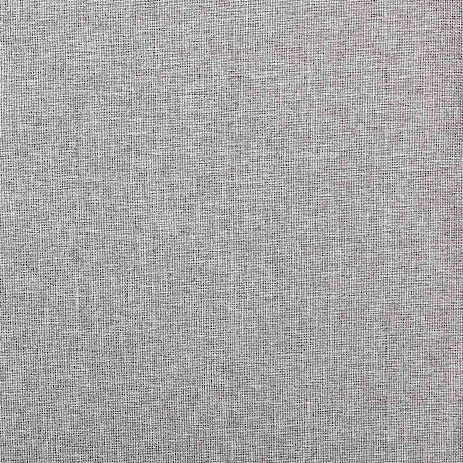 vidaXL Zasłona stylizowana na lnianą, przelotki, szara, 290x245 cm