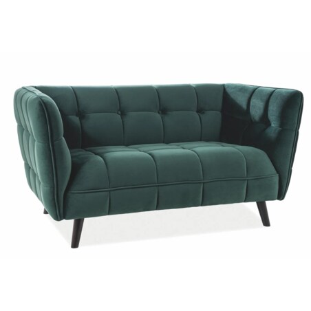 Sofa CASTELLO VELVET 2 zielona