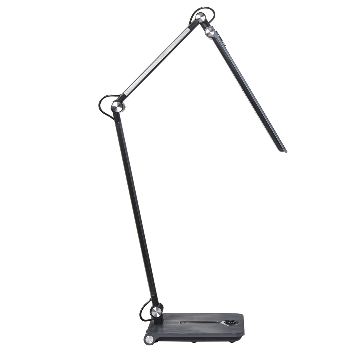 Lampa biurkowa LED AQUILA Ze ściemniaczem Szary