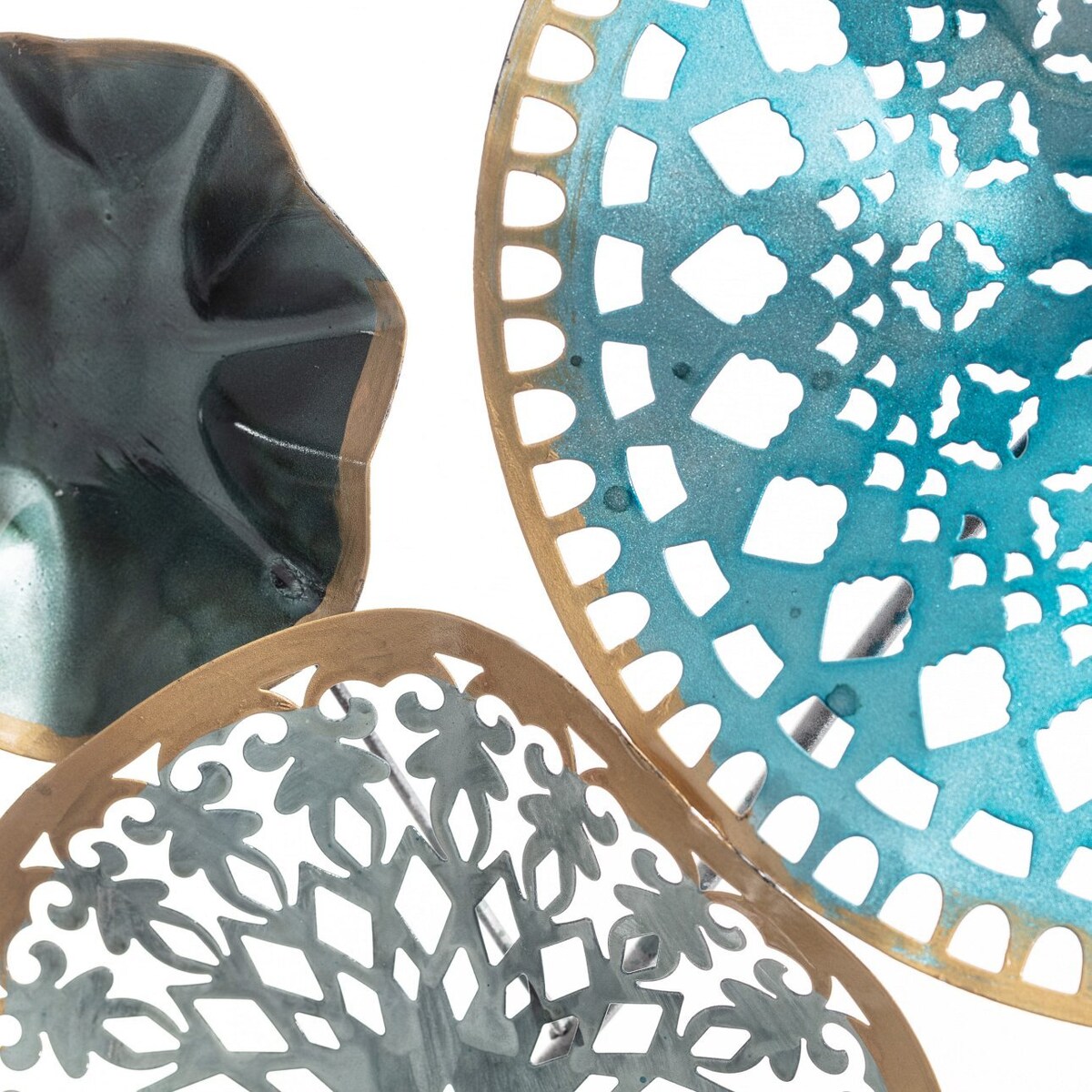 Dekoracja ścienna Rosana blue 92x58cm, 92x6x58cm